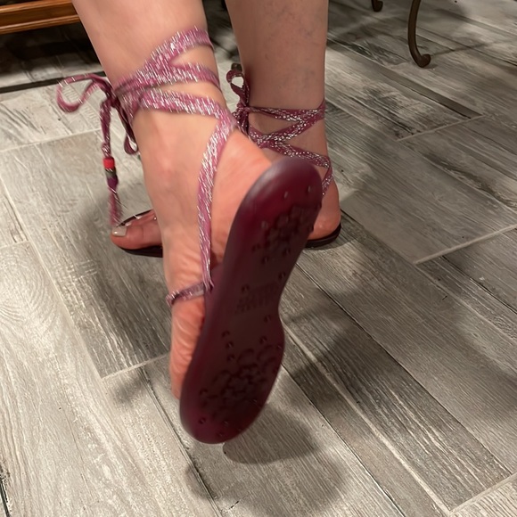 Jimmy choo strapped sandals - Picture 4 of 7